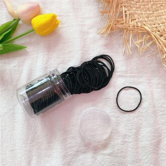 100Pc Meisjes Kleurrijke Elastieken Rubberen Band Banden/Ringen/Touwen Haaraccessoires Scrunchy Hoofdbanden 2