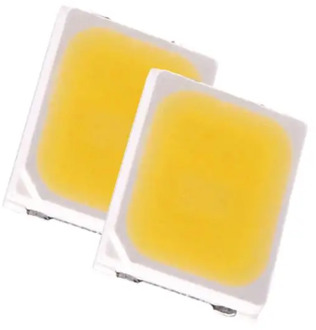 100pcs 0.2W SMD 2835 LED Lamp Bead 20-25lm White / Warm White SMD LED Beads LED Chip DC3.0-3.6V for All Kinds of LED Light