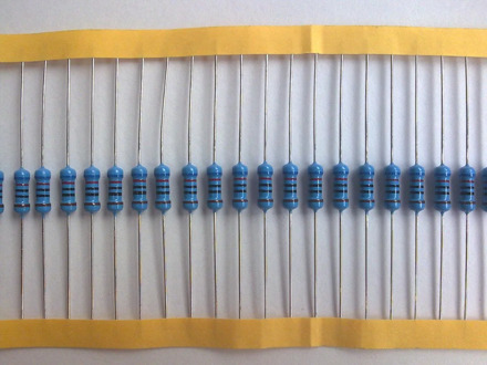 100pcs 10k ohm 1/4W 10k Metal Film Resistor 10kohm 0.25W 1% ROHS