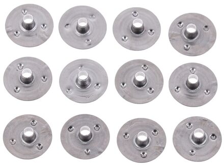 100Pcs 12.5*2.5Mm Waxed Kaars Lont Metalen Sustainers Houders Nuttig Tool Gereedschap