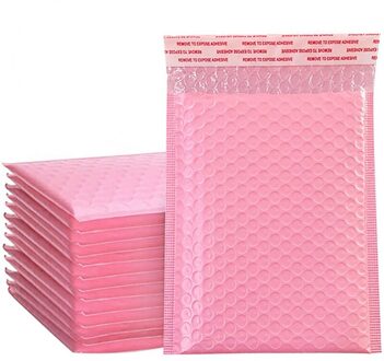 100Pcs 15X20 + 4Cm Bubble Envelop Tassen Bubble Mailer Gewatteerde Voor Geschenkverpakkingen & Wedding Favor Bag & mailing Enveloppen