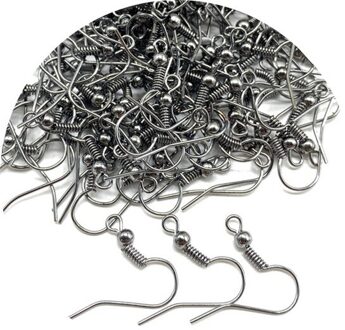 100Pcs 17X20Mm Earring Bevindingen Oorbellen Sluitingen Haken Fittings Diy Sieraden Maken Legering Haak Oorbellen Accessoires 03
