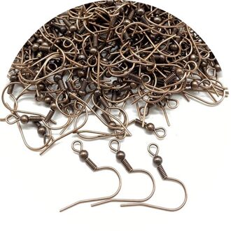 100Pcs 17X20Mm Earring Bevindingen Oorbellen Sluitingen Haken Fittings Diy Sieraden Maken Legering Haak Oorbellen Accessoires 07