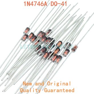 100Pcs 1N4746A IN4746A Doen-41 1W 18V Zener Diode