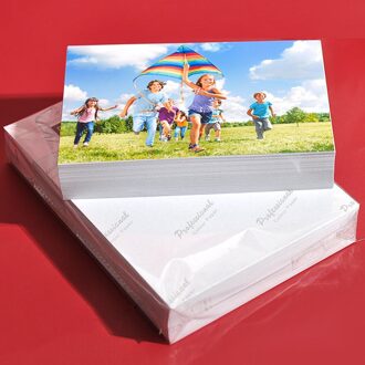 100Pcs/1Set 5 Inch 6 Inch 7 Inch Fotopapier Studio Papier A5 A6 Glossy fotopapier Geschikt Voor Album Foto 'S 89x127mm
