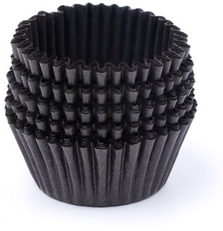 100Pcs 3.5Cm Papier Cake Cups Bakken Muffin Eitaartjes Lade Cakevorm Effen Kleur Wit/Koffie Cupcake liner Decorating Gereedschap