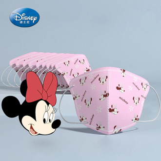 100pcs/30pcs/20pcs/10pcs/1pcs Disney anime cosplay accessories disposable face masks frozen Mickey children model kids props