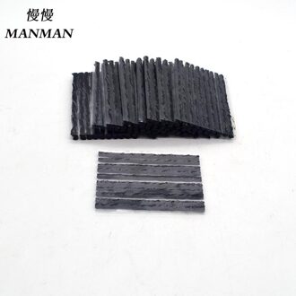 100Pcs 4Mm * 100Mm Tyre Repareren Rubber Strips Band Reparatie Tools Rubber Strips Band Reparatie