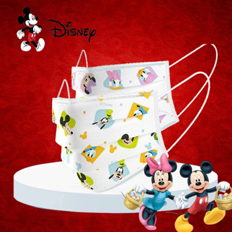 100pcs/50pcs/20pcs/1pcs Disney cosplay accessories children anime Non-washable disposable face masks props for kids fashion