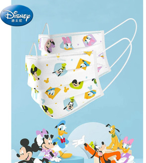 100pcs/50pcs/30pcs/20pcs/1pcs Disney anime cosplay accessories disposable face masks for children protection fashion model