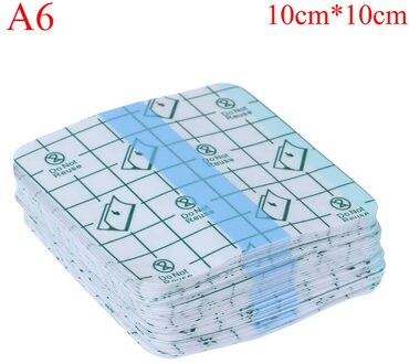 100Pcs/50Pcs Transparante Tape Pu Film Pleister Waterdicht 10cm x 10cm 50stk