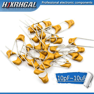 100Pcs 50V monolithic ceramic capacitor 10PF ~ 10UF 22PF 47NF 220NF 1NF 4.7UF 1UF 100NF 330NF 0.1UF 104 105 106 103 473 hjxrhgal