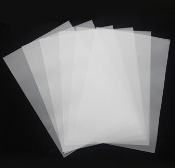 100Pcs A4 210X297Mm Tekening Kalligrafie A4 Schilderen Tissue Schrijven Papier Doorschijnend Tracing Papier Tracing Tekenpapier