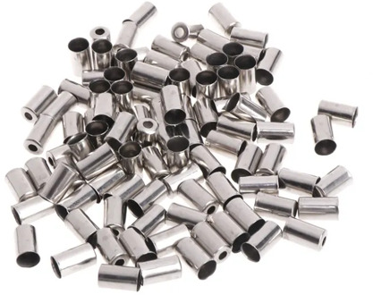 100Pcs/Bag Bicycle Brake Cable Wire End Caps Copper 5mm Bike Shifter Accessories