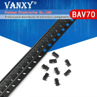 100PCS BAV70 0.2A 70V SOT-23 A4 SMD SOT transistor BAV70LT1G