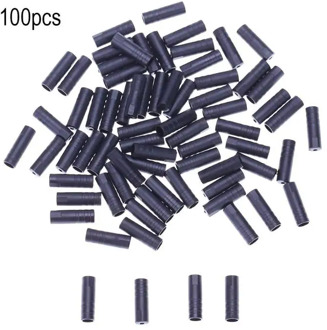 100pcs Bicycle Gear Inner Cable End Caps Tips Crimps Aluminum Cover Gear Bikes Part 4MM Plastic Brake Cap Wire Ferrules