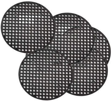 100Pcs Bloempot Mesh Matten Ronde Bodem Mesh Matten Bonsai Pot Bodem Mesh Matten 2.95X2.95X0.05 Inches