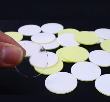 100Pcs Clear Invisible Balloon Glue Points Double Sided Adhesive Dots Stickers 35EC