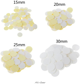 100Pcs Clear Invisible Round Double Sided Silicone Self Adhesive Dots Stickers Adhesive Dots