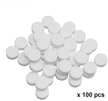 100Pcs Coffee Machines Cleaning Effervescent Tablets Universal Descaling Solution for All Types Coffee Machines