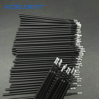 100pcs Dental Disposable Micro Applicator Brush Black/White Size 1.2mm