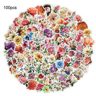 100Pcs Doodle Stickers Waterdichte Sticker Laptop Fiets Scooter Bagage Decor Doodle Stickers