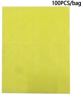 100pcs Een Zijde Schilderen Home Office Multifunctionele Kleurrijke Carbon Papier A4 Herbruikbare Transfer Stof Tekening Kruissteek Geel