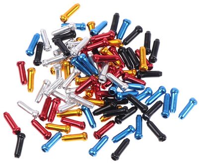 100Pcs Fiets Cable End Caps Bike Draad End Caps Brake Derailleur Shifter Kabel Tips Crimps Mtb Fiets Accessoires