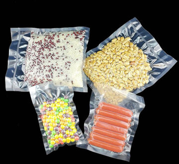 100Pcs Food Storage Saver Zakken Vacuüm Plastic Opbergtas voor Vacuüm Afdichting voor Keuken Vacuüm Sealer Om Voedsel fres 15*22 cm