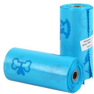 100Pcs Hond Afvalzakken Afbreekbaar Hond Kak Tassen Lekvrije Huisdier Afvalzakken Vuilniszakken Pick Up Clean tassen Voor Pet Kat Honden 3rolls 45stk