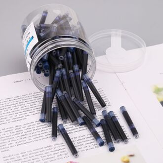100Pcs Jinhao Universele Uitwisbare Blauwe Vulpen Inkt Sac Cartridges 3.4Mm Vullingen School Kantoorbenodigdheden M5TE
