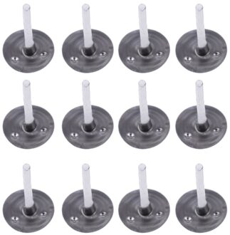 100Pcs Kaarsen Mold Kaars Lont Tabs Onderhouder Maken Puur Katoen Rookloze Wieken Accessoires