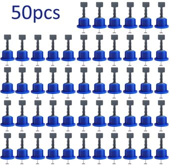 100Pcs Level Wiggen Tegel Spacers Voor Vloeren Muur Tegel Leveling Systeem Leveler Locator Spacers Tang Balans Tegels Uitlijning 50stk