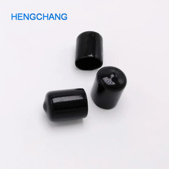 100pcs/lot 12mm protective cover Rubber Covers Dust Cap connector or metal tubes screwdriver handle