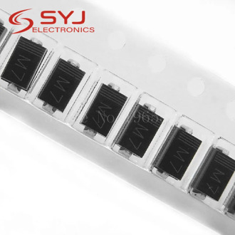 100pcs/lot 1N4007 IN4007 SMD 1A 1000V M7 Rectifier Diode In Stock
