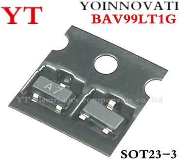 100pcs/lot BAV99LT1G BAV99 A7 SOT-23 IC Best quality