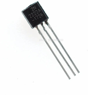 100PCS/LOT in-line 2N2222A triode transistor NPN switching transistors TO-92 0.6A 30V NPN 2N2222