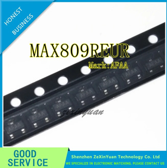 100PCS/LOT MAX809 MAX809R MAX809REUR AFAA SOT-23