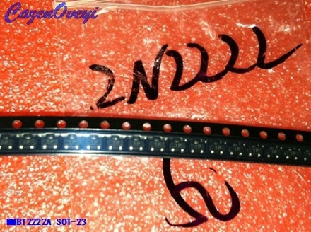 100pcs/lot MMBT2222A SOT-23 MMBT2222 2N2222 1P SMD General Purpose Transistors Triode In Stock