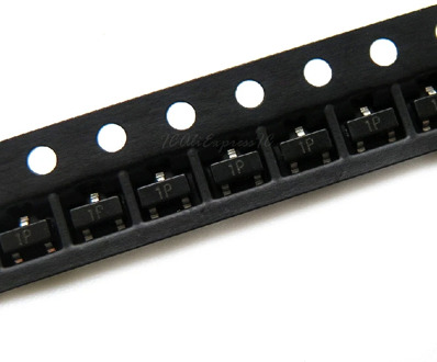 100pcs/lot Transistor 2N2222 1P SOT23 2N2222A SOT-23 SMD new and original IC In Stock