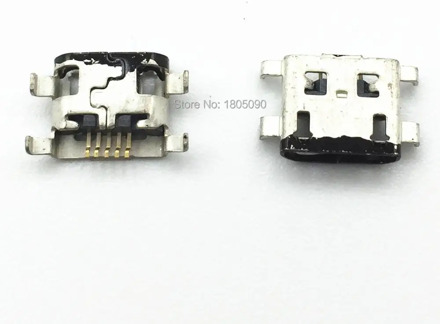 100pcs Micro USB 5pin mini Connector Mobile Charging port For Motorola G1 XT1032 XT1036 XT1033 E XT1021 XT1025 Jack Socket Dock