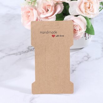 100Pcs Multi-Stijl Haar Clip Card Haar Accessoires Sieraden Ketting Display Kaarten Haar Clip Verpakking Klassieke Papier kaarten 2