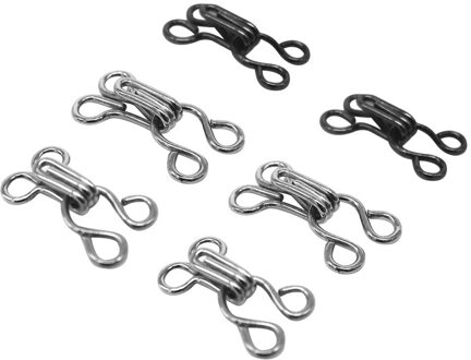 100Pcs Naaien Haken Oog Naaien Sluiting Nuttig Duurzaam Kleding Haken Beha Connector Voor Bontjas Jas Beha