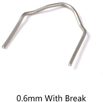 100Pcs Nietmachine Plastic Reparatie Standaard Pre Cut Wave Nietjes Bumper Carrosserie Reparaties 0.8Mm Wave Nietjes Rvs V type