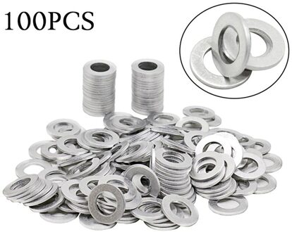 100Pcs Olieaftapplug Pakkingen Verpletteren Ringen Seals Ringen Voor Lexus Voor Toyota Oem #90430-12031 9043012031 9043012018 90430 12031