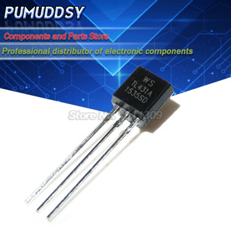 100PCS One TL431A TL431 TO-92 Programmable Voltage Reference New 431 IC