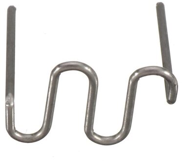 100Pcs Plastic Nietmachine Metalen Lasser Accessoires Rvs 0.6/0.8Mm Wave Nietjes Bumper Pre Cut Nietjes bumper groot golf