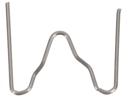 100Pcs Plastic Nietmachine Metalen Rvs Standaard Pre Cut Hine Lasser Draden Wave Nietjes Bumper Nietjes Bumper W type