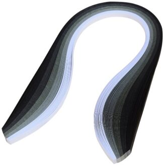 100PCS Quilling Papier Strips Gradiënt Kleur Quilling Papier Strips Papier Quilling Gereedschap Voor Diy Ambachten En Papier Arts D