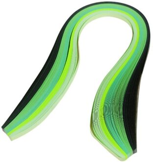100PCS Quilling Papier Strips Gradiënt Kleur Quilling Papier Strips Papier Quilling Gereedschap Voor Diy Ambachten En Papier Arts D
